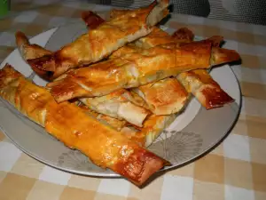 Dock and Feta Cheese Cigars