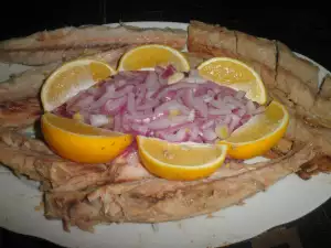 Smoked Mackerel with Red Onions