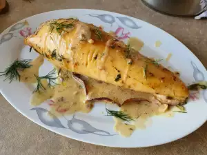 Oven-Baked Stuffed Squid