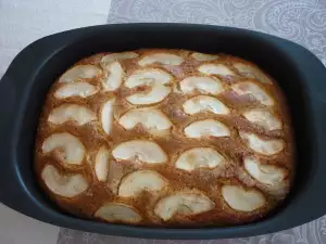 Cornish Cake with Apples