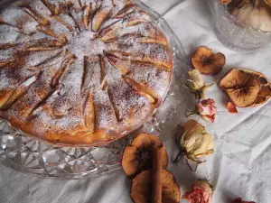 Apple Cake with Ricotta