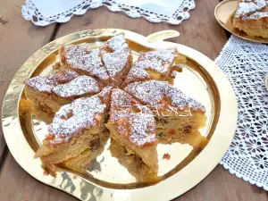 The Most Delicious Apple Cake with Raisins