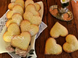 Apple Heart Biscuits