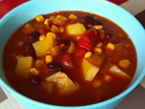 Mexican Stew with Black Beans and Corn