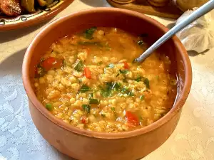 Red Lentil Stew with Vegetables