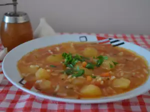 Potatoes and Rice Stew