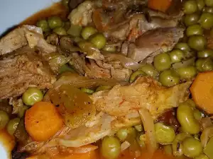 Pork with Peas Stew