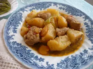 Potato Stew with Pork