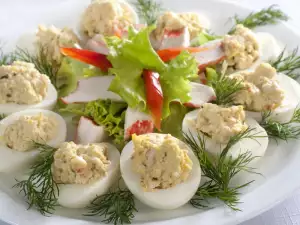 Egg Appetizer for Easter