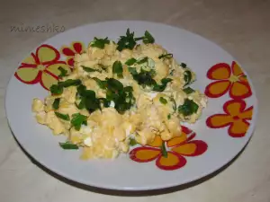 Scrambled Eggs with Sour Cream