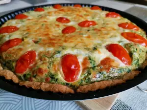 Spring Quiche with Nettles