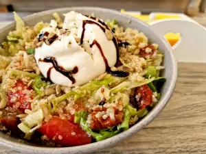 Burrata and Quinoa Salad