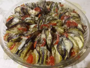 Ratatouille with Mozzarella