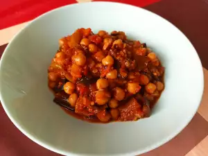 Ratatouille with Roasted Vegetables and Chickpeas