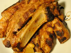 Pan-Grilled Pork Ribs