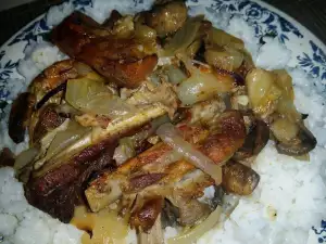 Baked Ribs with Onions