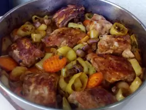 Pork Ribs with Vegetables