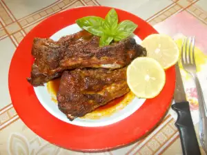 Spicy Ribs with Cabbage Juice