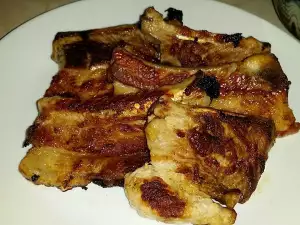 Roasted Pork Belly Ribs