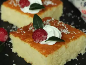 Greek Revani Cake