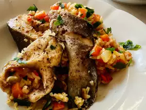 Oven-Baked Fish with Rice