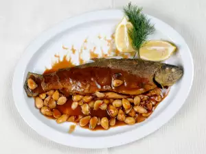 fish with nuts