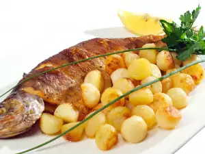 Fish with New Potatoes