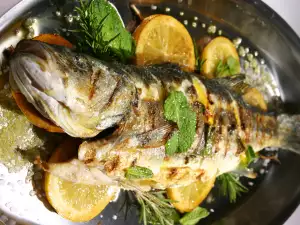 Stuffed Mackerel with Lemon in the Oven