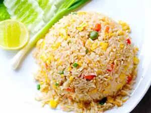 Egg and Ginger Fried Rice