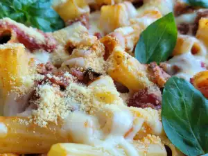 Baked Rigatoni Bolognese