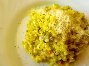 Lean Risotto with Fresh Garlic