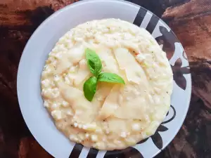 Risotto with Zucchini and Mascarpone