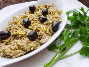 Orzo with Olives