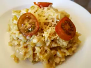 Risotto with Brown Rice and Artichoke