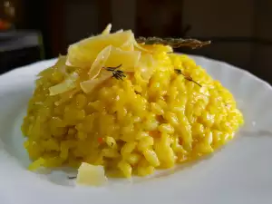 Pumpkin and Goat Cheese Risotto