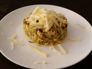 Risotto with Fresh Mussels and Wine