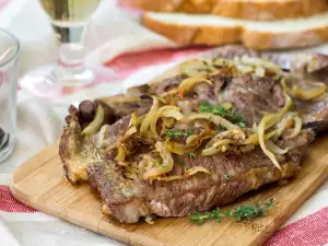 Marinated Pork Steaks in the Oven