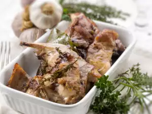 Roasted Rabbit with Mustard and Coriander