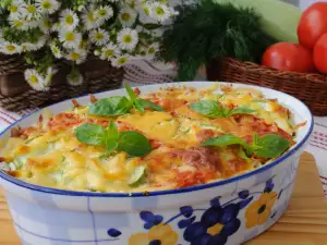 Zucchini and Potato Moussaka