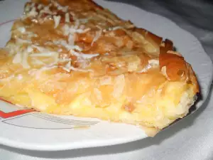 Rhodopean Patatnik with Feta Cheese and Cheese