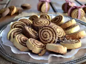 Spiral Christmas Cookies