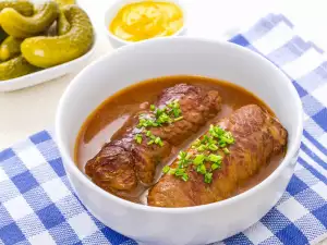 Veal Rouladen with Ham and Cheese