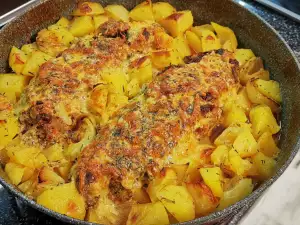 Meatloaf with Roasted Potatoes