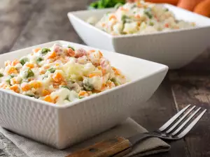 Homemade Russian Salad