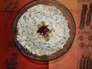 Vegetarian Russian Salad