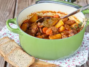 Serbian-Style Pork Shank in Clay Pot