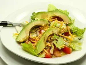 Salad with Avocado