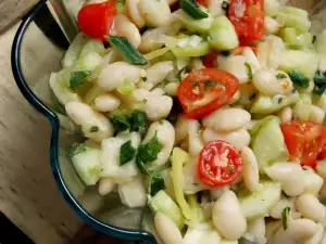 Bean and Cherry Tomato Salad