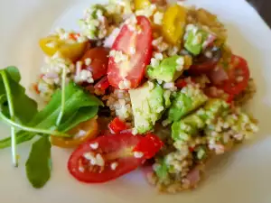 Bulgur and Avocado Salad