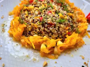 Warm Quinoa and Carrot Salad